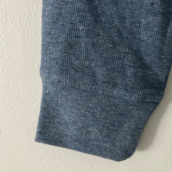 Julian & Mark Men's Long Sleeve Henley Knit Crew Neck Blue Shirt Size XS - Picture 4 of 6